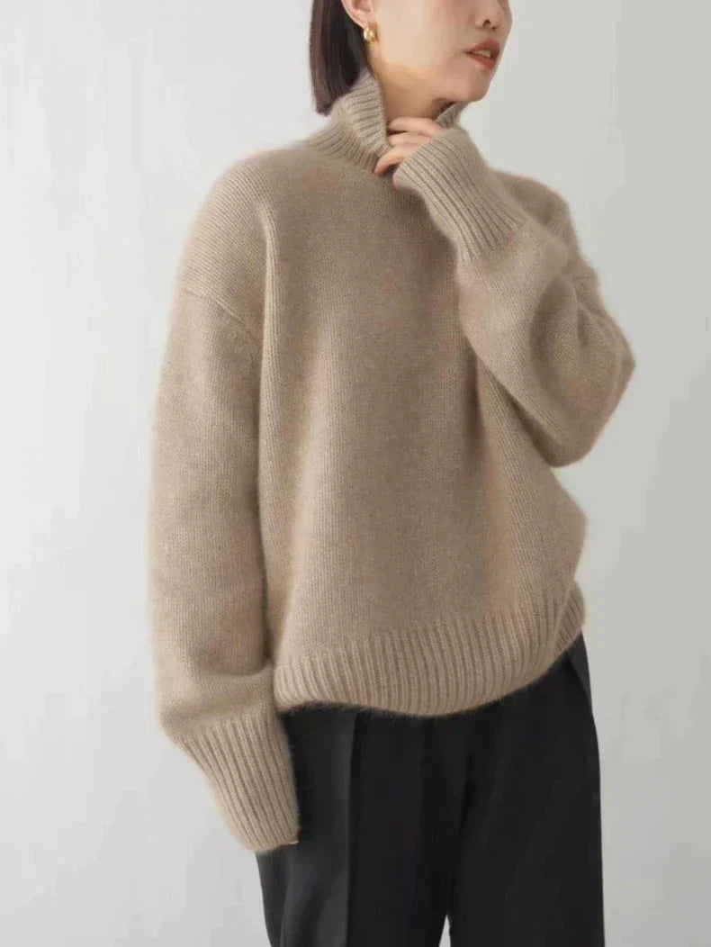 Nancie | Hyggelig rullekrave sweater